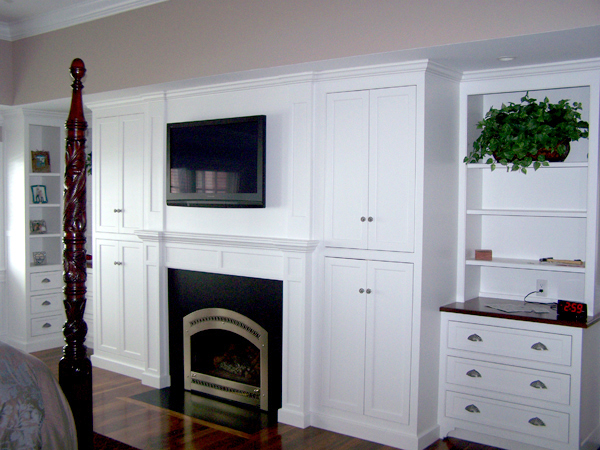 master bedroom cabinetry